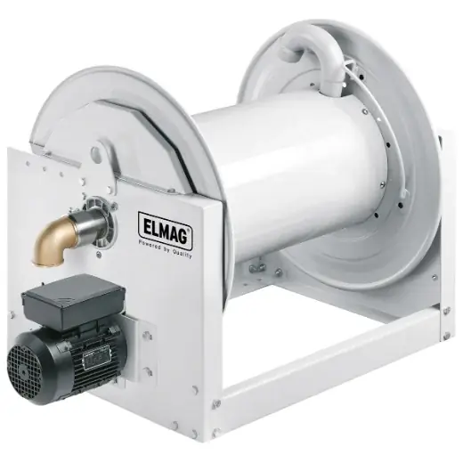Sonderaktion ELMAG INDUSTRIE Schlauchaufroller Serie 700 / L 550 - Elektrischer Antrieb 230V, für Öl