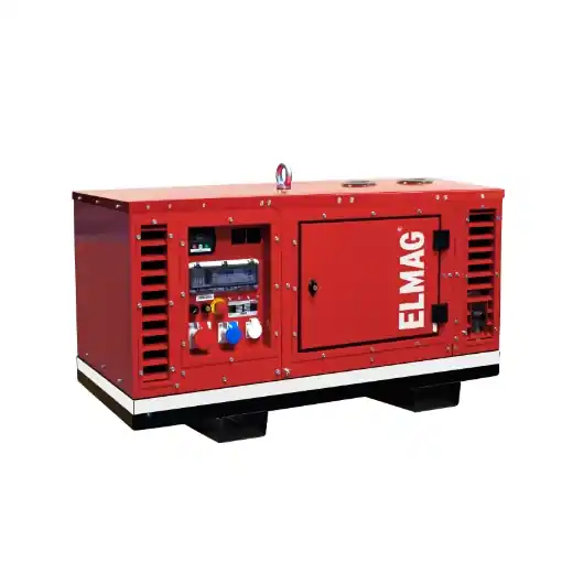 ELMAG Stromerzeuger SEDSS 113WDE-AVR-DSE4520 - Stage 5 - mit KUBOTA-Motor D722 Preis Gesenkt