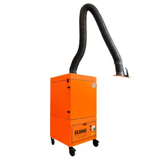 Jetzt Bestellen ELMAG Filter Master XL, Absaug., fahrb., IFA/BGIA-gepr. - Arm Ø 150mm/2m, Schlauchausf., 3.000 m3/h