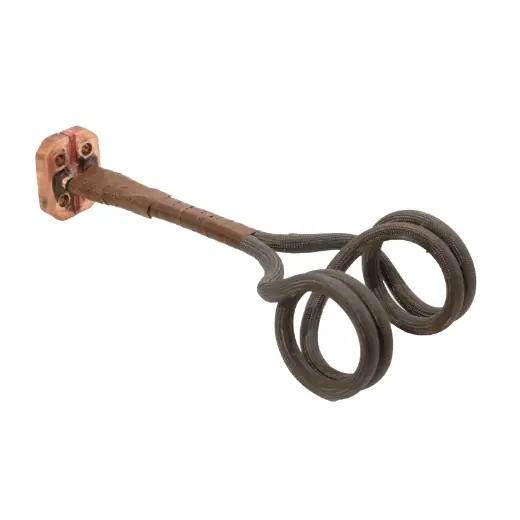 Markenprodukt ELMAG Induktions-Spule "U-förmig, nach vorne offen", für 1" Rohre - Öffnung ca. 38mm zu SB 6K400 TC