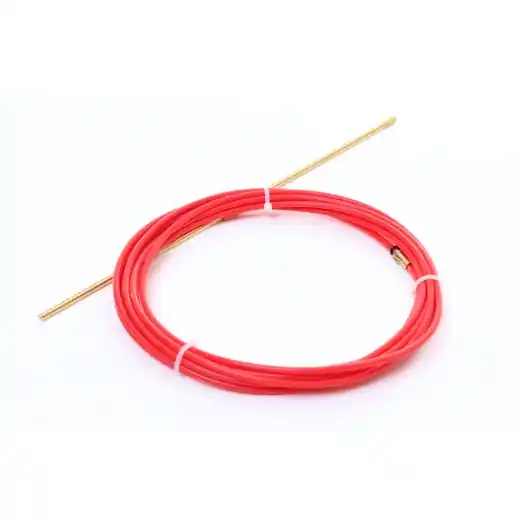 ELMAG PTFE-Seele 4 m "rot" - für Alu-, Edelstahl u. CuSi DrahtØ 1,0-1,2 mm 1 Stk. Pkg. - SB Saisonangebot
