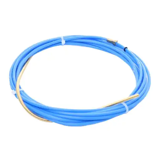 ELMAG PTFE-Seele 4 m "blau" - für Alu-, Edelstahl u. CuSi DrahtØ 0,6-1,0 mm 1 Stk. Pkg. - SB Sale
