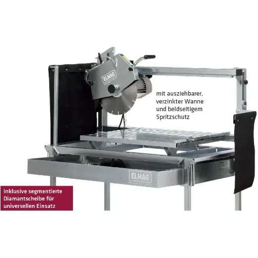 Sale ELMAG Steintrennmaschine (inkl. Dia) - STM 1250/350, 230 Volt