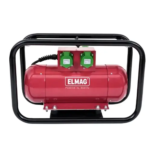 Begrenztes Angebot ELMAG Hochfrequenz Umformer HFUE 2,5kVA, 230 Volt - umgewandelt auf 42V/200Hz