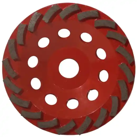 Top-Angebot ELMAG Diamant-Schleifscheibe CupWheel CWC - 180mm, Aufn. 22,2mm- "segmented" (grit 1)