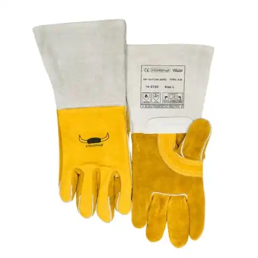 ELMAG 5-Finger-MIG/MAG/MMA-Schweißerhandschuh aus Rindnarbenleder - WELDAS Sofort Bestellen