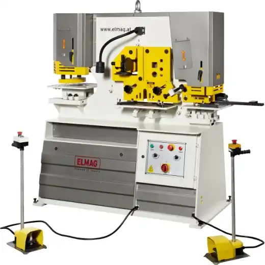 ELMAG Hydr. Profilstahlschere und Lochstanze - SPS 115 Zertifiziert