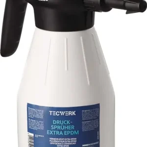Zertifiziert Drucksprüher 360Grad FPM 1,5l EPDM Dichtungen grau TECWERK
