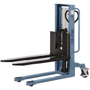 Hochhubstapler Trgf.1000kg Gabel-L.1150mm Einfachmast Hubh.900mm handhydr.TW Preisknaller