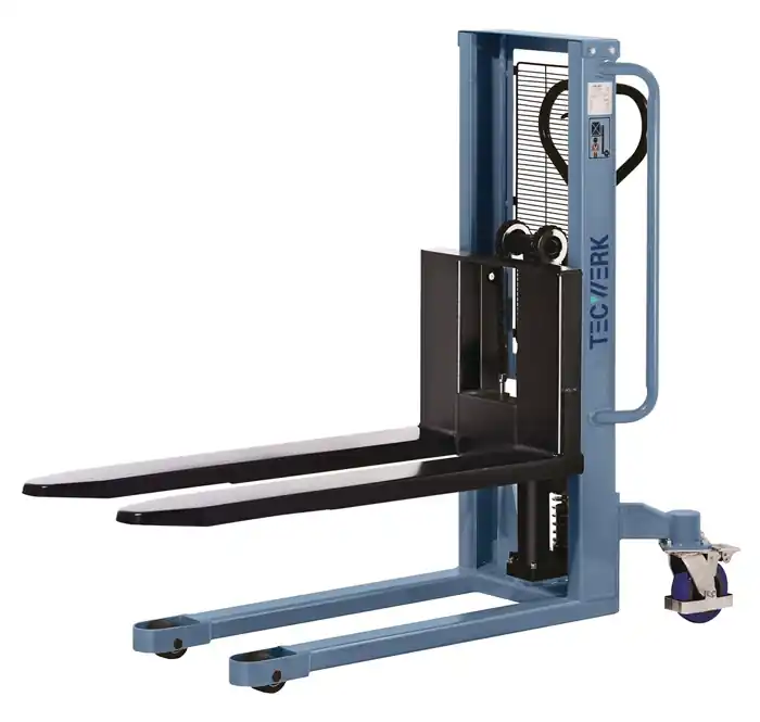 Hochhubstapler Trgf.1000kg Gabel-L.1150mm Einfachmast Hubh.900mm handhydr.TW Preisknaller