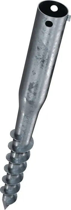 Neu Im Sortiment Schraubfundament G L.650mm D.68mm Gew.1xM8 1,9kg STA KRINNER