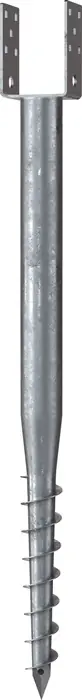 Schraubfundament U L.865mm D.60mm lichte W.91mm 3,1kg STA KRINNER Neu