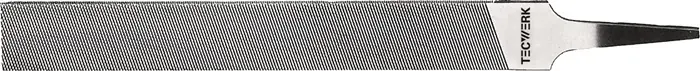 Werkstattfeile DIN 7261 L.300mm Q.30x6,5mm Hieb 1 Flachstumpf TECWERK Neue Ware