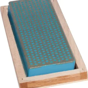 Markenware Diamantabziehstein L150xB50xHmm Diamanat mittel blau im HO-Kasten MÜLLER