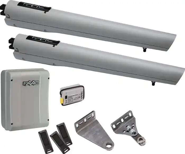 Drehtorantrieb Handy-Kit 24V 2-flüglig Flügel-B.max.230cm Ges-Hub 350 bzw.390mm Top-Preis