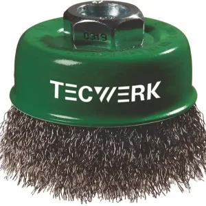 Sonderaktion Topfbürste D.60mm Drahtstärke 0,3mm VA 12500min-¹ TECWERK