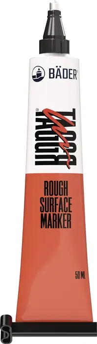 Tubenmarker TAGGR® Rough Surface Solvent rot Tube 50ml BÄDER VE: 10 Stück Preisreduziert