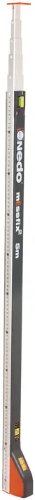 Teleskopmaßstab mEssfix 2 Messber.0,91-5,01m L.0,91m 1,8kg NEDO Meistverkauft