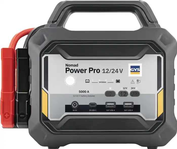 Starthilfegerät NOMAD POWER PRO 12/24V Ladespannung 12/24V Startstrom 2300 A GYS Garantierte Lieferung