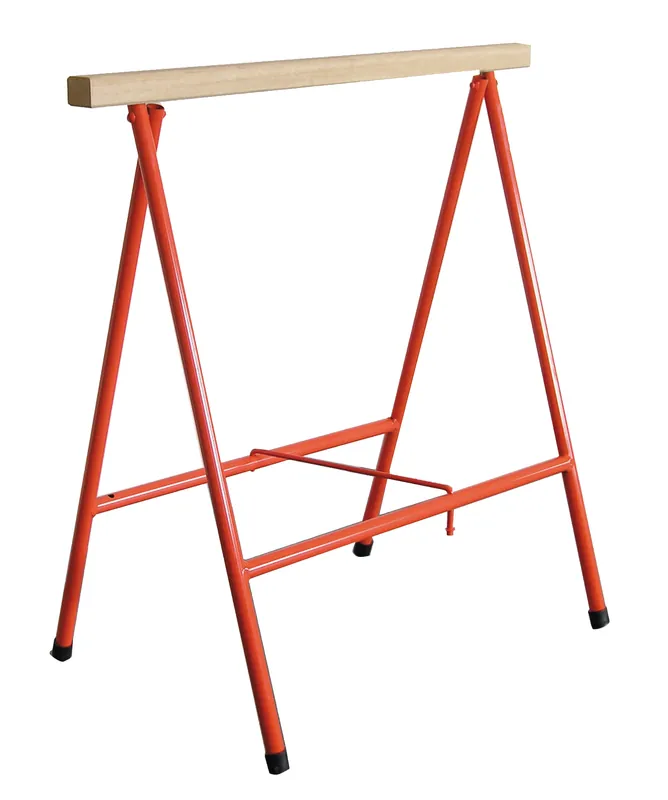 Preisknaller MONDELIN Metal Arbeitsbock – 80 cm – 300 kg Tragkraft – Stabil & klappbar – Fußarretierung