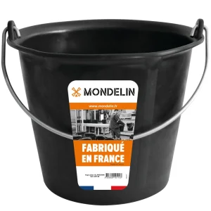 MONDELIN Pro-Chok Eimer – 12 L – 6,3 mm Drahtstärke – Dick & flexibel – Baustellengeeignet & robust Neue Kollektion