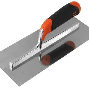 MONDELIN Glättekelle – 2-K Griff – 0,6 mm Edelstahl – Ergonomisch & langlebig – 280 x 120 mm Finale Aktion