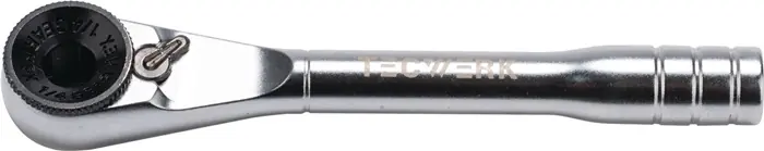 Begrenztes Angebot Bit-/Hebelumschaltknarre 1/4 Zoll direkte Bitaufn.L.95mm 72 Z.TECWERK