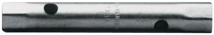 Saisonangebot Rohrsteckschlüssel SW 8x9mm L.100mm Bohrungs-D.6,5mm verchr.TECWERK