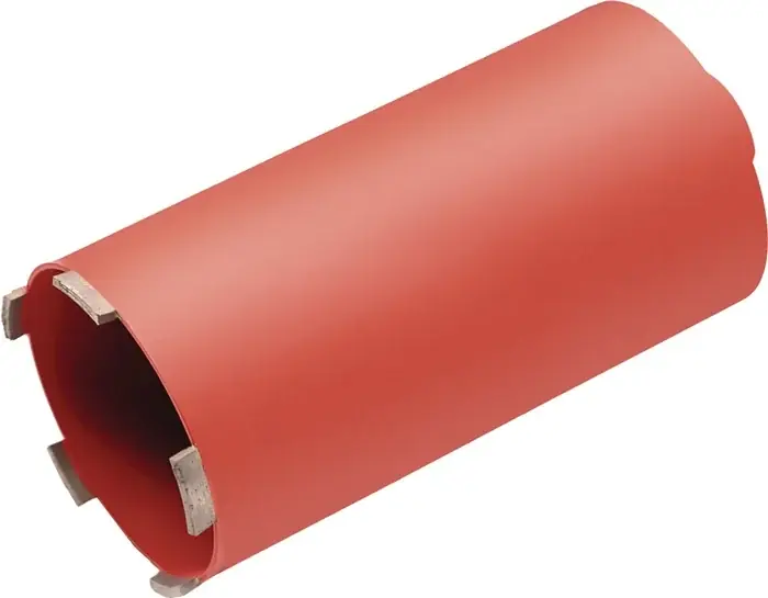 Preis Gesenkt Diamantbohrkrone D.52mm L.165mm 1-tlg.Sgmt-Anz.4 1/2 Zoll TECWERK