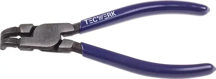 Sicherungsringzange J 21 f.Bohrungen D.19-60mm pol.TECWERK Ausverkauf