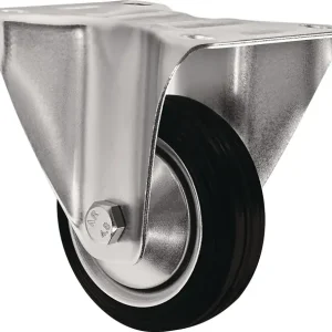 Billig Bockrolle D.160mm Trgf.135kg VG Platte L135xB110mm TECWERK