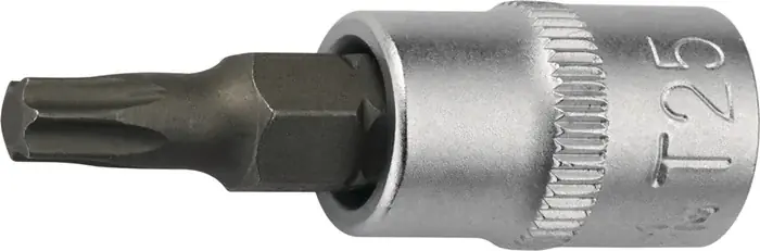 Steckschlüsseleinsatz 1/4 Zoll TX T27 L.32mm TECWERK Neue Kollektion