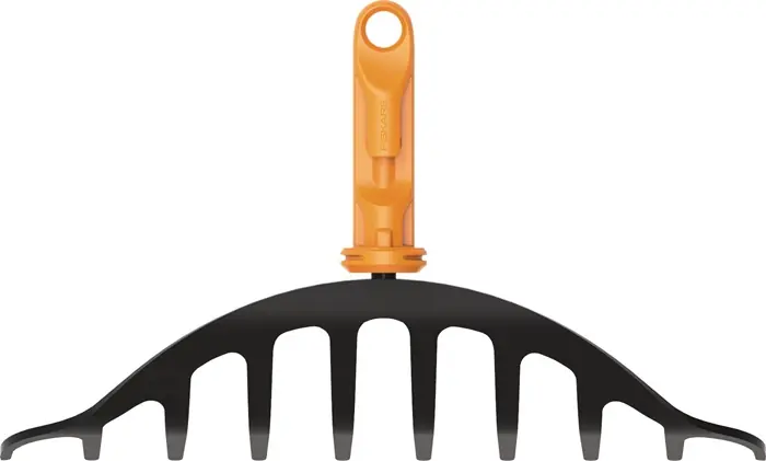 Rosenrechen OneClick Arbeits-B.243mm Zinken-L.65mm 10 Zinken FISKARS Neue Kollektion