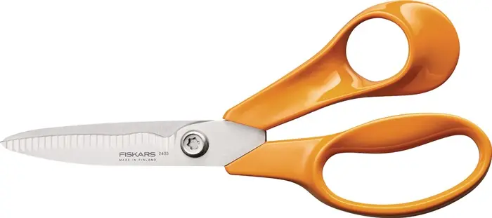 Universalschere 180mm gezahnte Kl.Stahl,rostfr.Ku.-Griff FISKARS Mega-Angebot