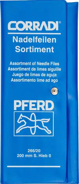 Nadelfeilensatz L.200mm Hieb SH0 DH1 12-tlg.PFERD Aktuell