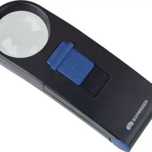 Handleuchtlupe Basic-Line Vergr.8x LED Linsen-D.35mm SCHWEIZER Solange Der Vorrat Reicht