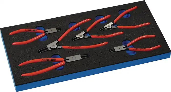 Werkzeugmodul Leereinlage 1/3-Modul Leereinlage f.Sicherungsringzange KNIPEX Top-Preis