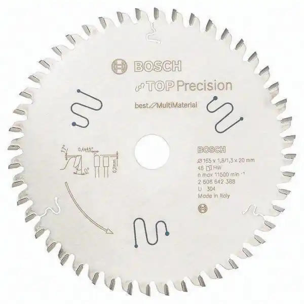 Kreissägeblatt EXPERT Laminated Panel AD165mm Z.48 HLTCG Bohr.20mm SchnittB1,8mm Kracherpreis