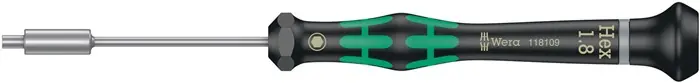 Elektronikersteckschlüssel 2069 Außen-6-kant SW1,8mm Klingen-L.60mm rd. CV-Mo Begrenztes Angebot