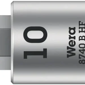 Ausverkauf Schraubendrehereinsatz 8740 B HF Innen-6-ktSW10mm Antr.-4-kt3/8Zoll L.38,5mm
