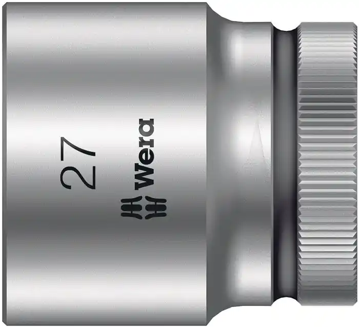 Steckschlüsseleinsatz 8790 HMC Außen-6-kant SW27mm L.40mm 4-kt1/2Zoll CV verchr. Neue Ware