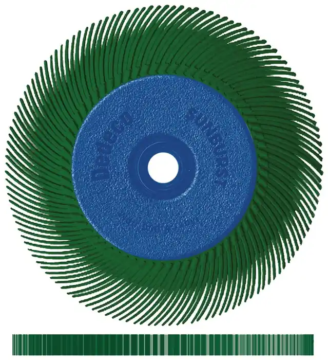 Wochenendangebot Radialbürste SUNBURST Ø152xB12,7x25,4mm 50 Alox/Korund TYROLIT