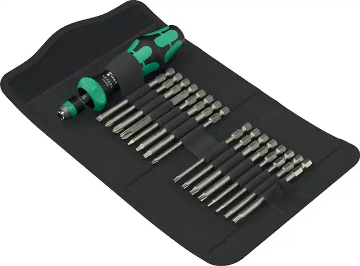 Bitschraubendreher KK 60 RA-R Imperial 1 17-tlg.i6-KT.WERA Abverkauf