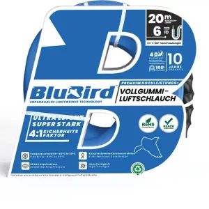 Werkstattschlauchset BluBird ID 6mm AD 12mm L.20m Sicherheitskuppl. Direkt Vom Hersteller