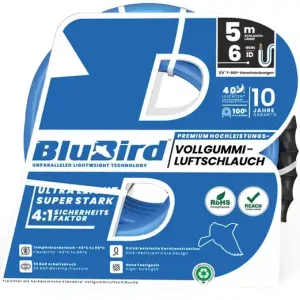 Werkstattschlauchset BluBird ID 6mm AD 12mm L.5m Sicherheitskuppl. Sale
