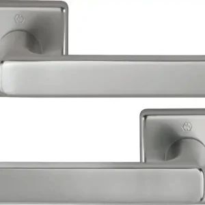 Drückergrt.Dallas 1643/52VR Alu.F9 quad.o.DIN li.o.D/D HOPPE Sonderangebot