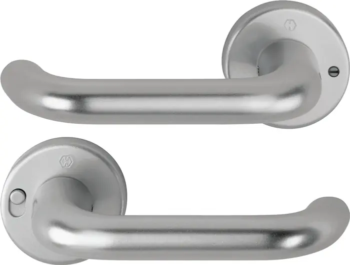Must-Have Drückergrt.Paris 138L/42VR Alu.F9 rd.o.DIN re.o.D/D HOPPE