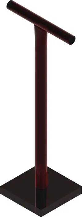 Beliebt Erd-/Betonstampfer L.730mm B.730mm Stahl,rot lack.SCHAKE