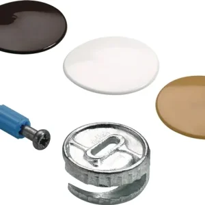 Verbindungsbeschlag Zinkdruckg.S.24,5mm 8 St./Blisterbox HETTICH Super-Preis