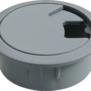 Wochenendangebot Kabeldurchlass Ku.B.26mm grau HETTICH